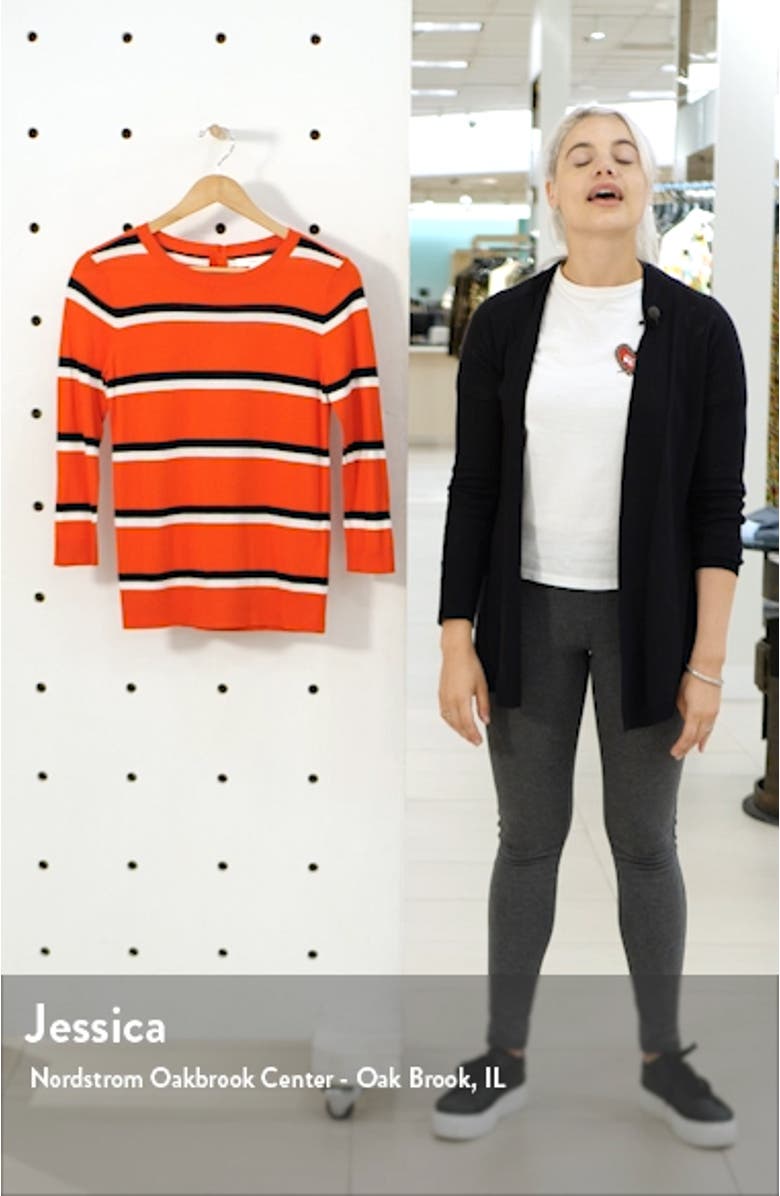 Back Button Crewneck Sweater, sales video thumbnail