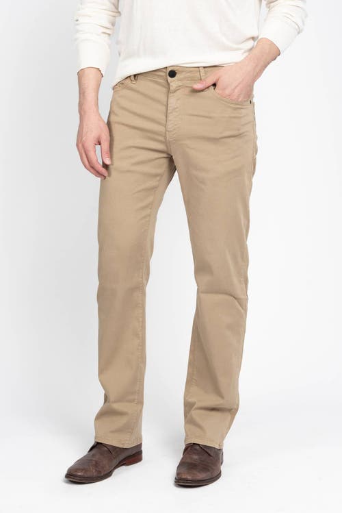 Jack Of Spades High Roller Fit Five Pocket Pants In Tan