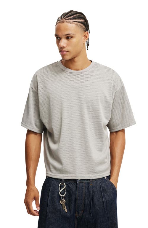 COTTON ON CROPPED FIT MESH T-SHIRT