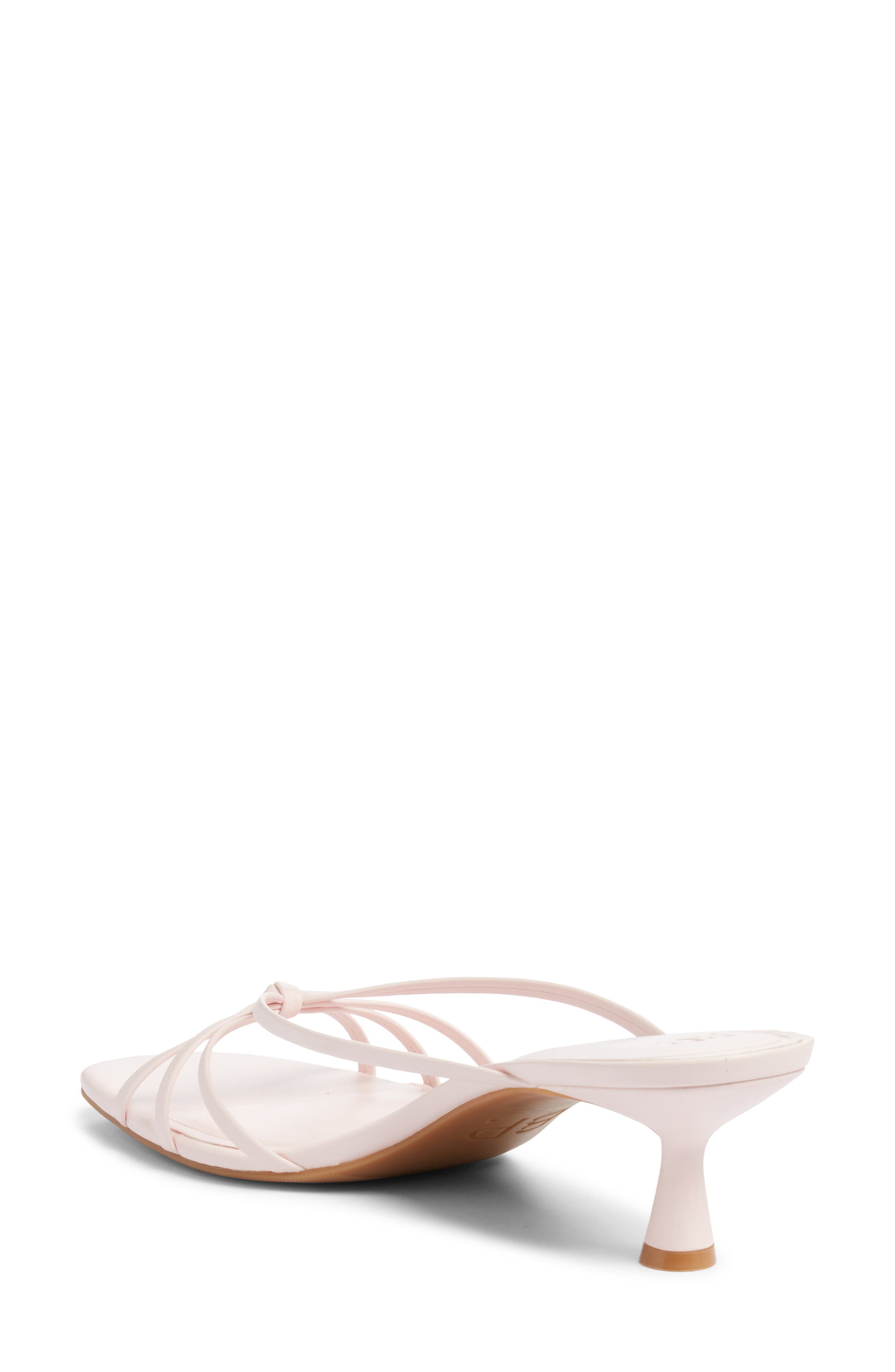 Bliss Heeled Sandal, Alternate, color, PINK POWDER