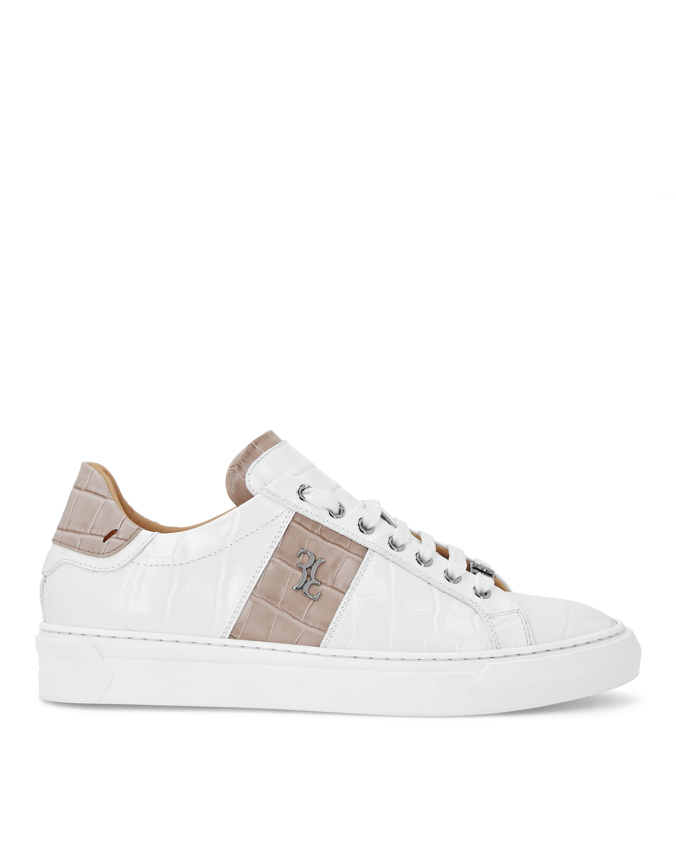 Low Top Sneakers Cocco Men, Alternate, color, whitebeige