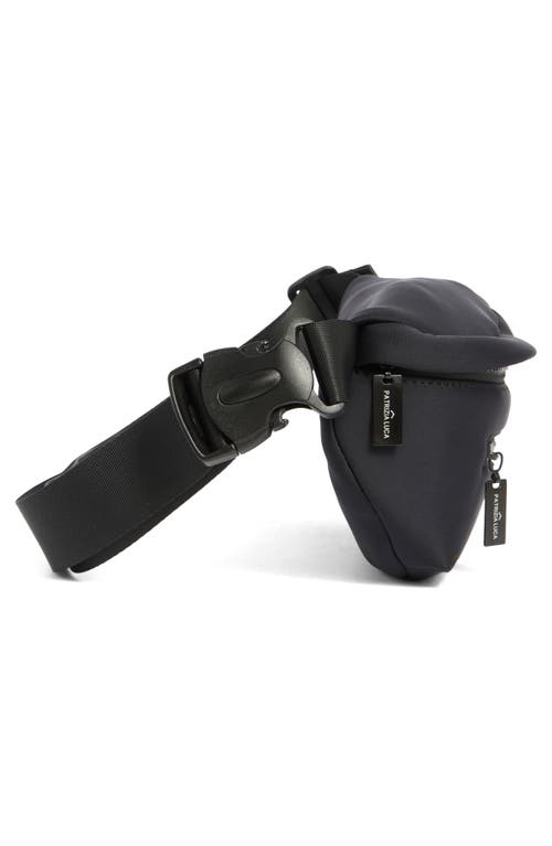 Patrizia Luca Neoprene Belt Bag In Black