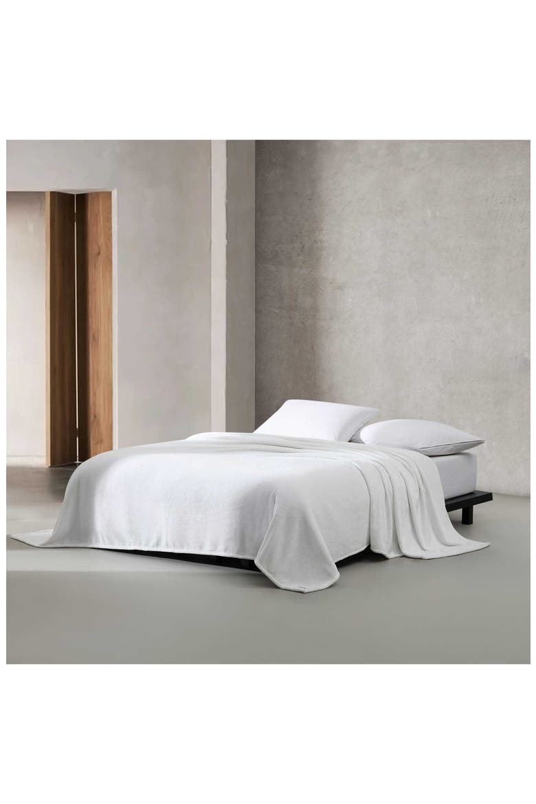 Core Plush Blanket, Alternate, color, WHITE