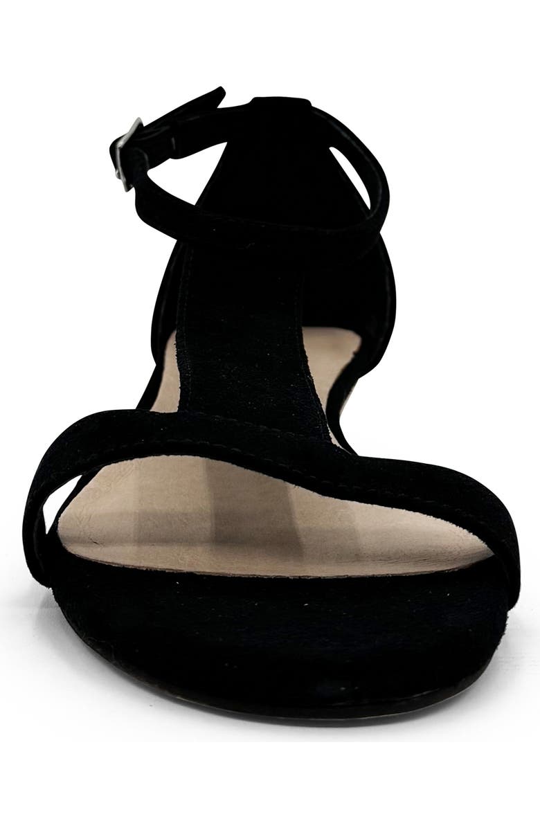 CHELSEA CREW Samira Wedge Sandal, Alternate, color, Black Suede