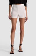 Alice + Olivia Hera Linen Blend Shorts