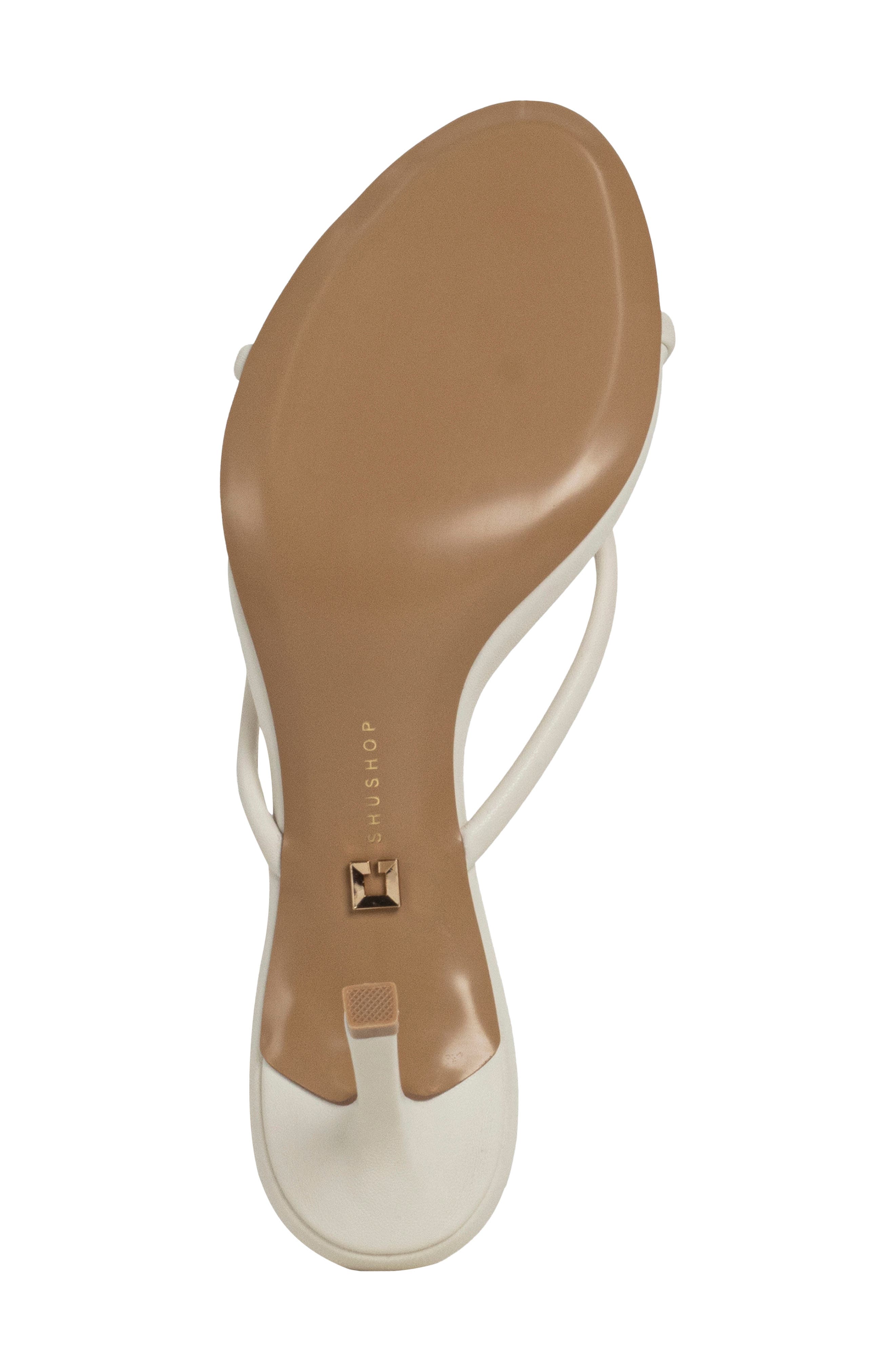 Heidi Stiletto Sandal, Alternate, color, WHITE