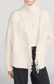 FRAME The Cropped Jacquard Coat