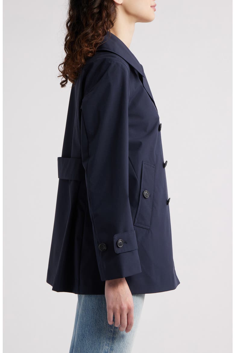 Sofi Water Resistant Trench Coat, Alternate, color, BLUE BLACK