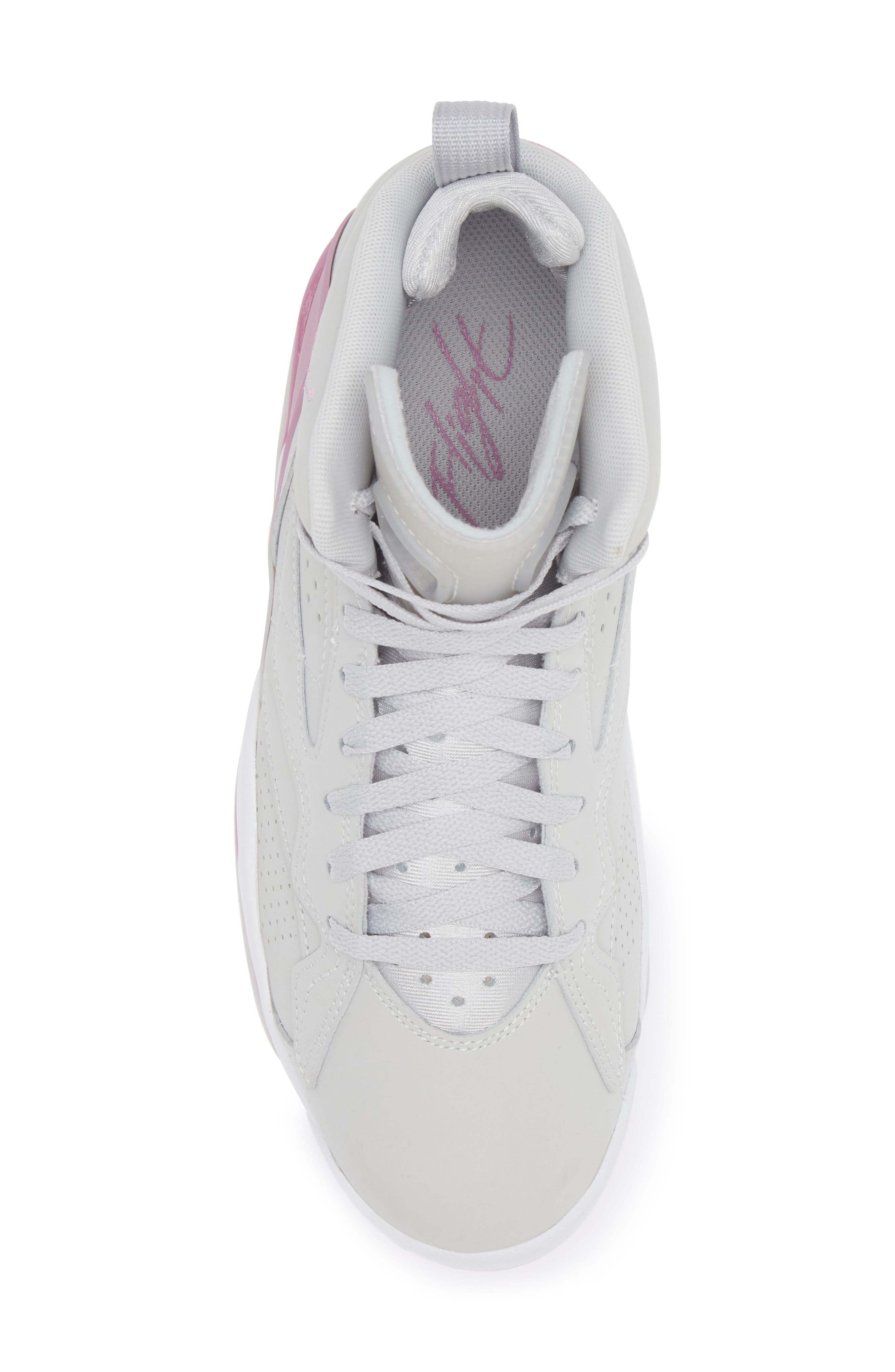 Jumpman 3-Peat Sneaker, Alternate, color, NEUTRAL GREY/ ORCHID/ WHITE