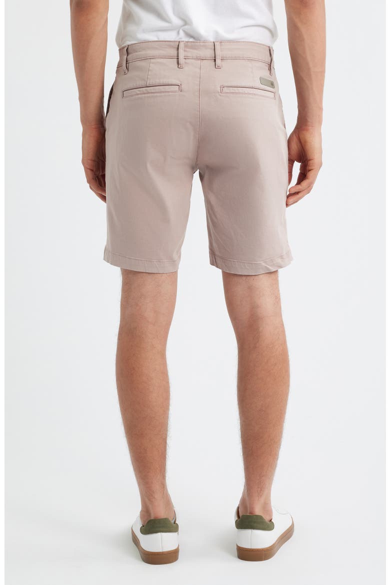 Wanderer 8.5-Inch Stretch Cotton Chino Shorts, Alternate, color, SULFUR DESERT MAUVE