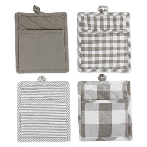 Everyday Assorted Potholder Set/4