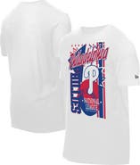 New Era Men's New Era White Philadelphia Phillies Big Graphic Domestic T-Shirt