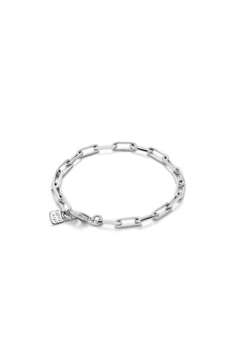 Cable Charm Bracelet, Alternate, color, Silver