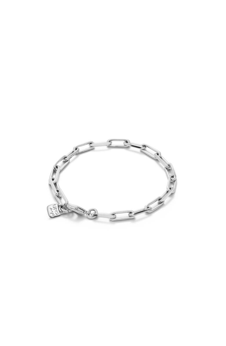 UNODE50 Cable Charm Bracelet, Alternate, color, Silver