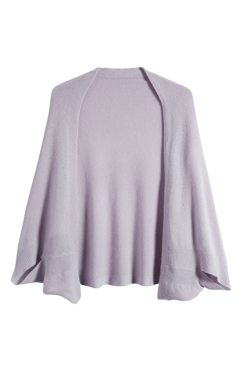 La Fiorentina Wool & Cashmere Cocoon Wrap, Main, color, Lavender