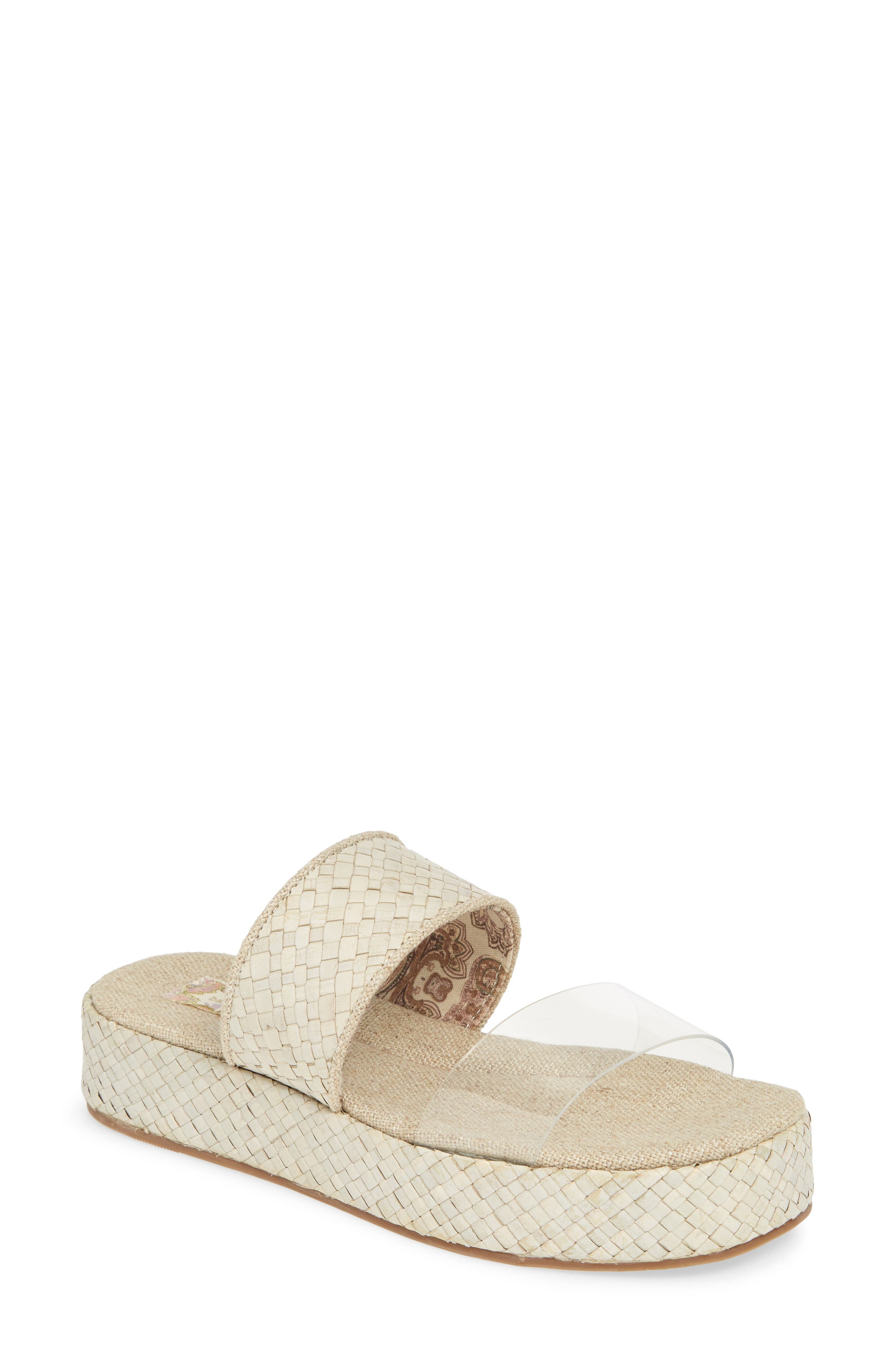 B*O*G COLLECTIVE Band of Gypsies Mirth Platform Slide Sandal, Main, color, 