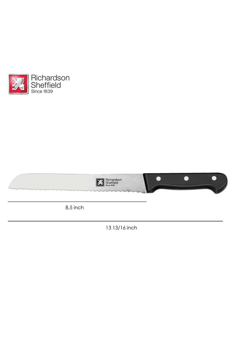 Richardson Sheffield Universal 8.5-Inch Bread Knife, Alternate, color, Silver