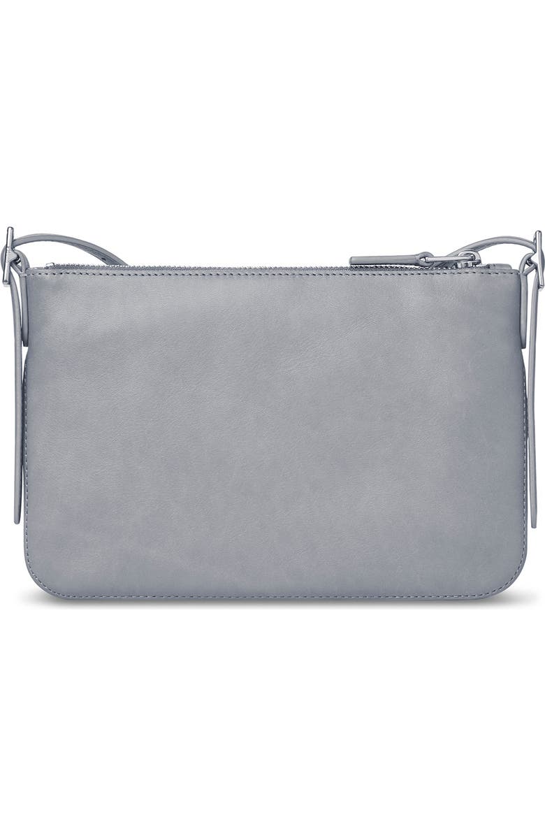 Shinola Small Bixby Accordion Leather Crossbody Bag, Alternate, color, Mist