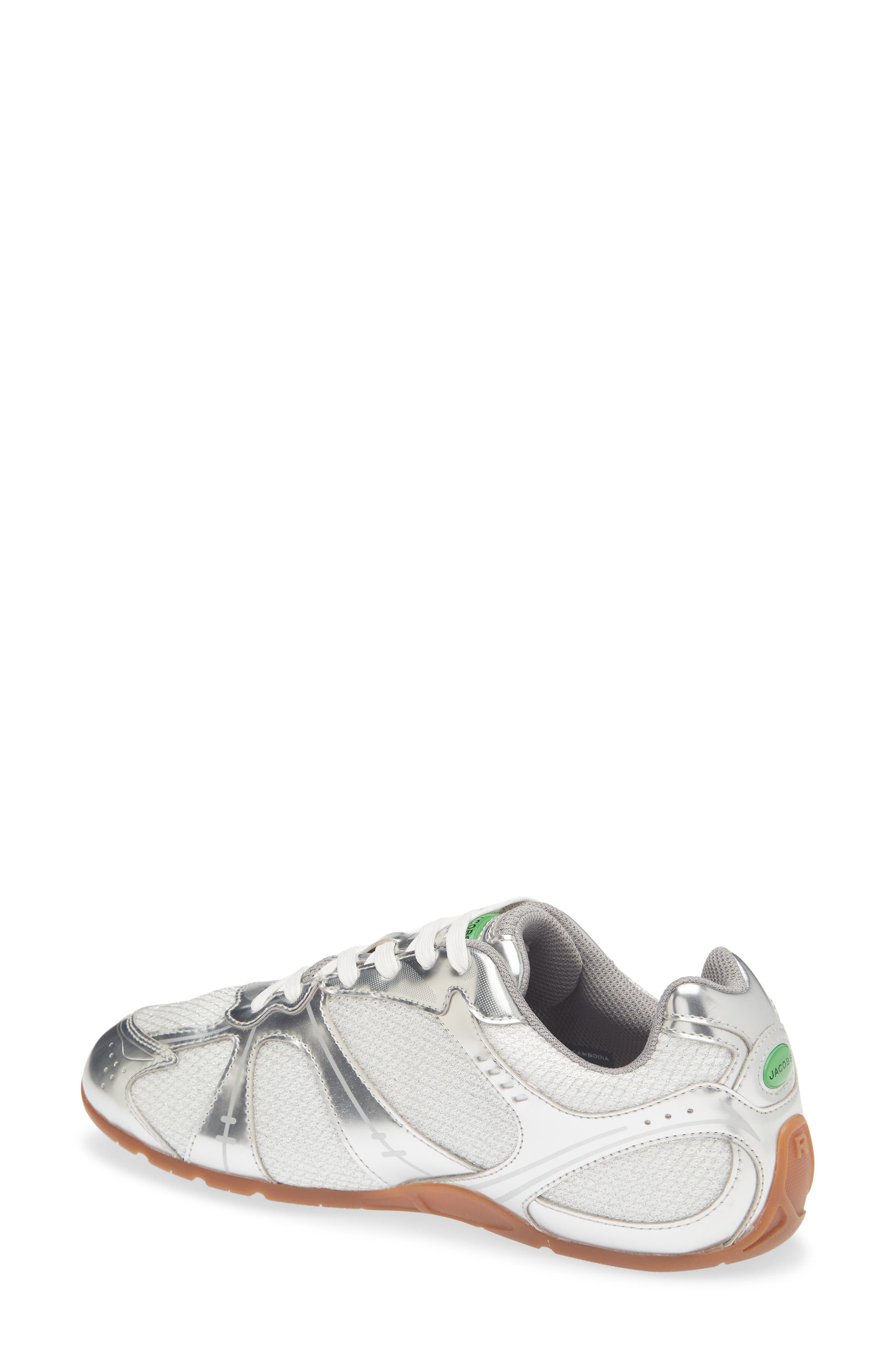 The 72 Spring Metallic Sneaker, Alternate, color, SILVER