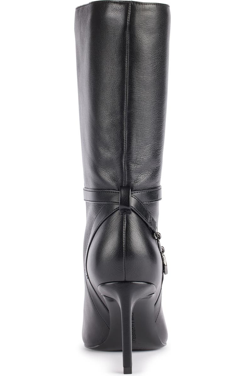 KARL LAGERFELD PARIS Sharina Wedge Sneaker, Alternate, color, Black