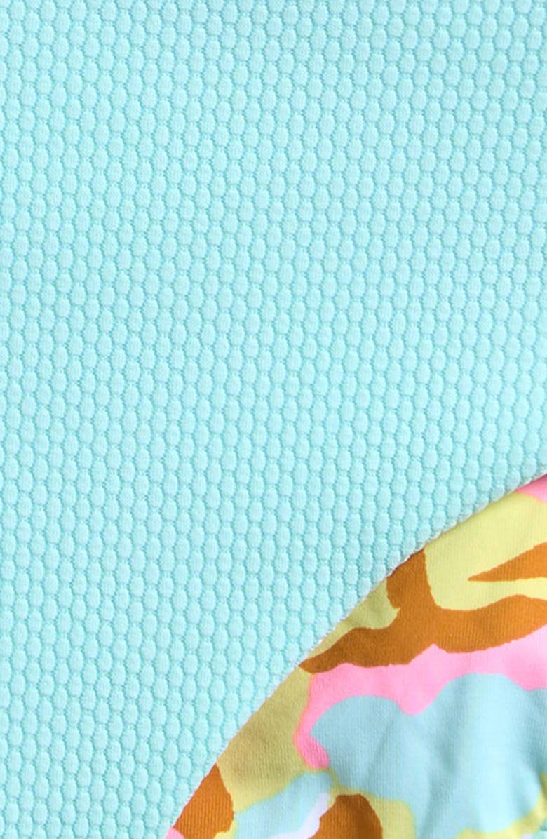 Maaji Kids' Sea Glass Reversible Two-Piece Swimsuit, Alternate, color, Sea