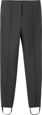 MANGO Fitted Mid Rise Stirrup Trousers
