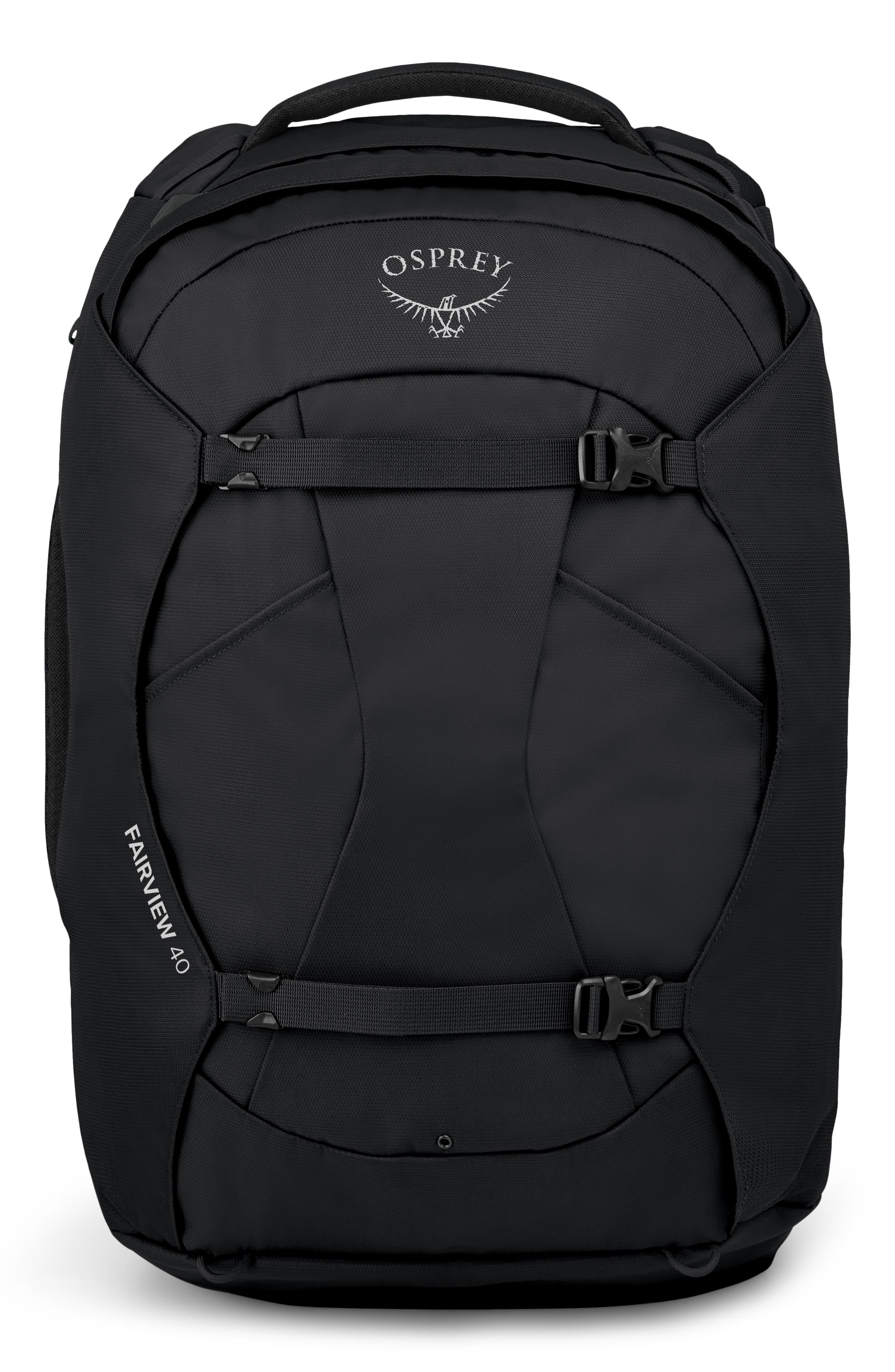 Osprey Fairview 40-Liter Travel Backpack, Main, color, Black