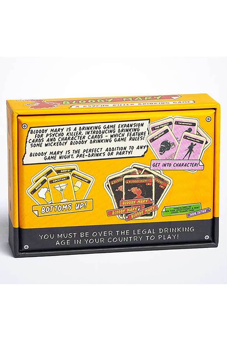 Bloody Mary Horror Drinking Card Game, Alternate, color, Multicolored