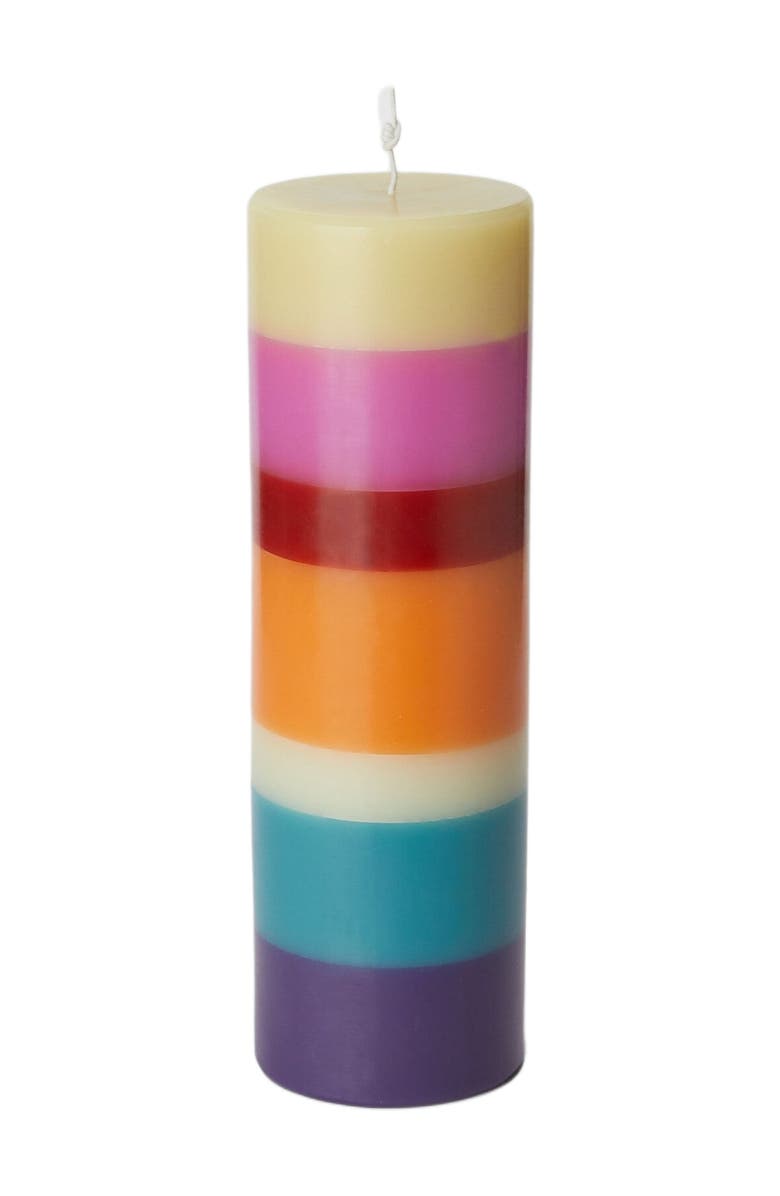 Missoni Home Flame Candle 12x39, Main, color, Orange Multicoloured