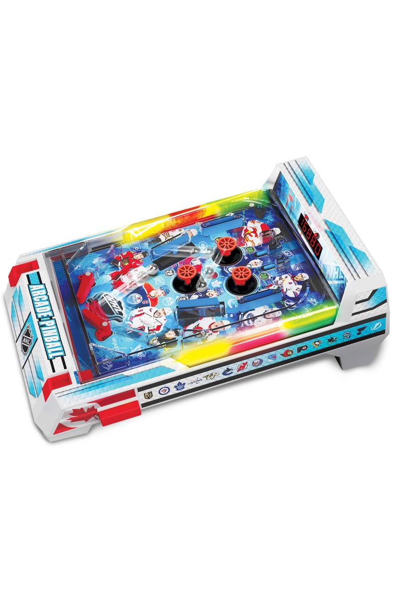 Ambassador Games Nhl Arcade Pinball Light & Sound Tabletop Sports Game, Alternate, color,