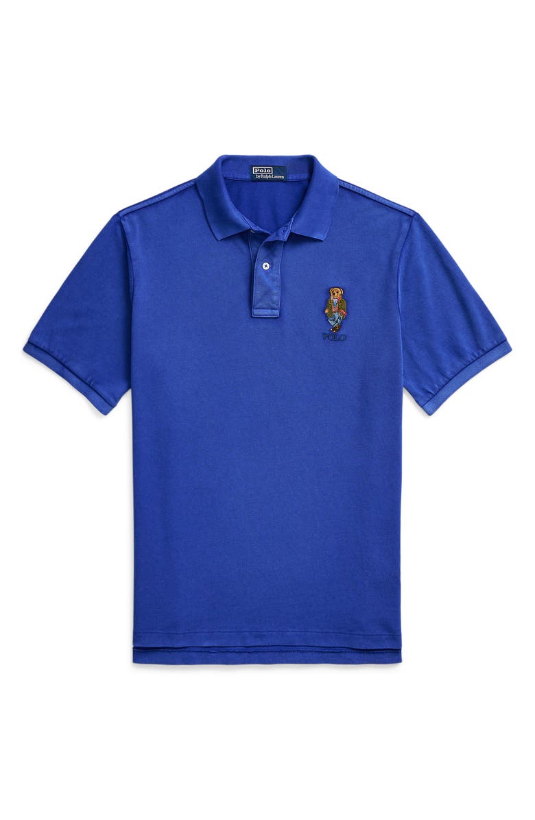 Polo Ralph Lauren Polo Bear Cotton Piqué Polo, Alternate, color, 