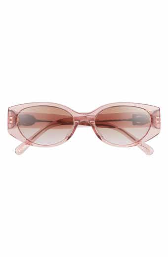 COACH 54mm Gradient Oval Sunglasses