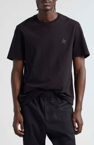 Golden Goose Black Star Collection Cotton Graphic T-Shirt
