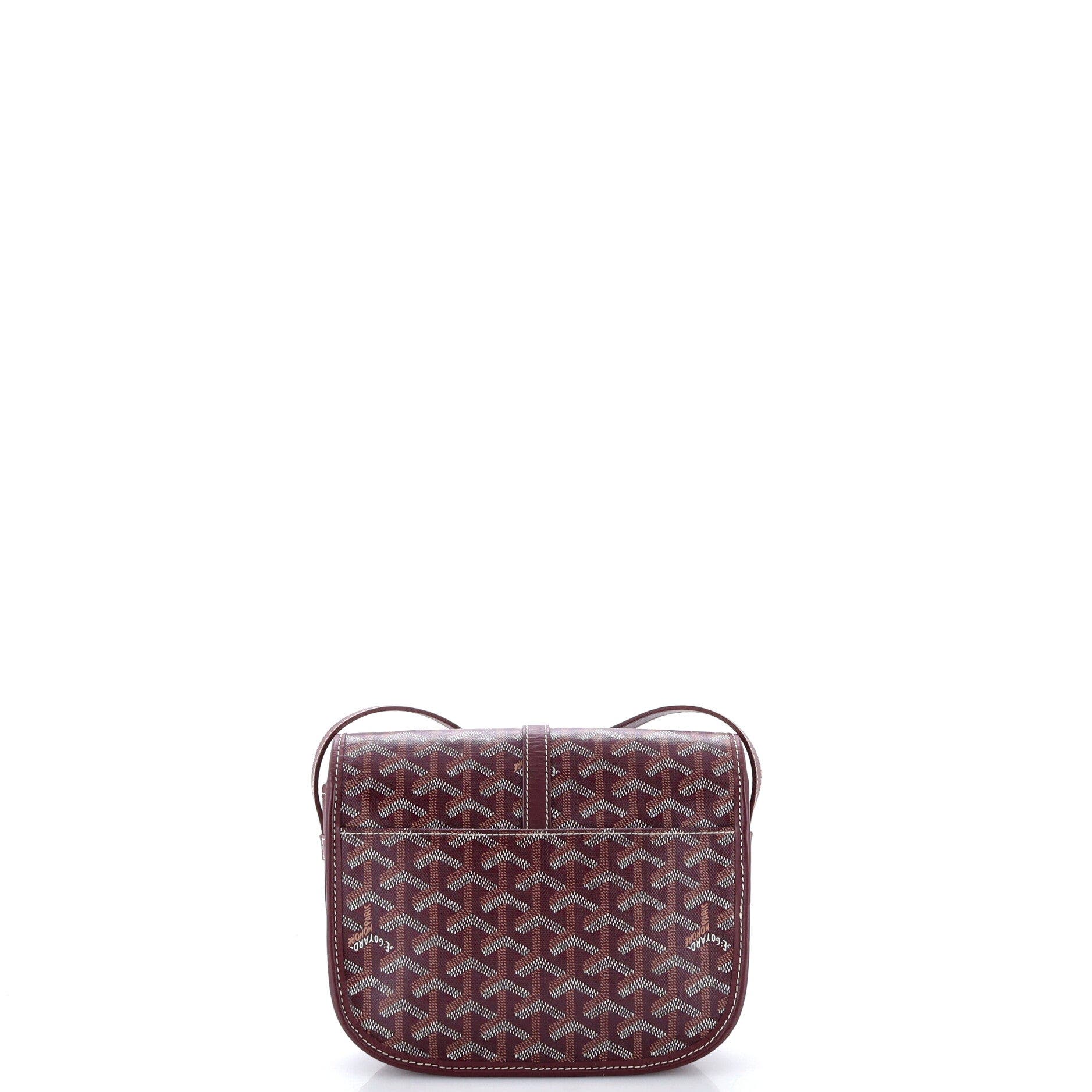 Belvedere II Messenger Bag Coated Canvas PM, Alternate, color, Burgundy