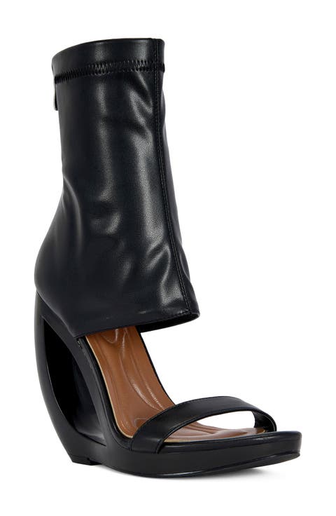Dumisani Bootie Wedge Sandal
