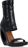 AZALEA WANG Dumisani Bootie Wedge Sandal