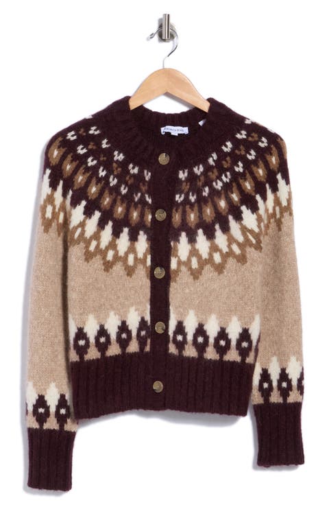 Christina Fair Isle Cardigan