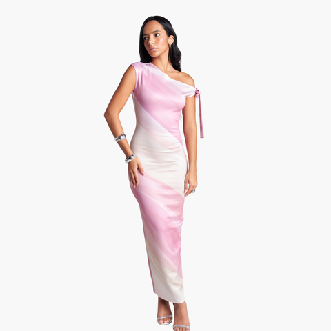Off Shoulder Bodycon Maxi Dress