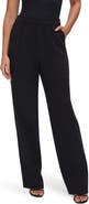 Good American Luxe Suiting Column Wide Leg Trousers