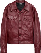 AMIRI Vintage Cut Leather Jacket