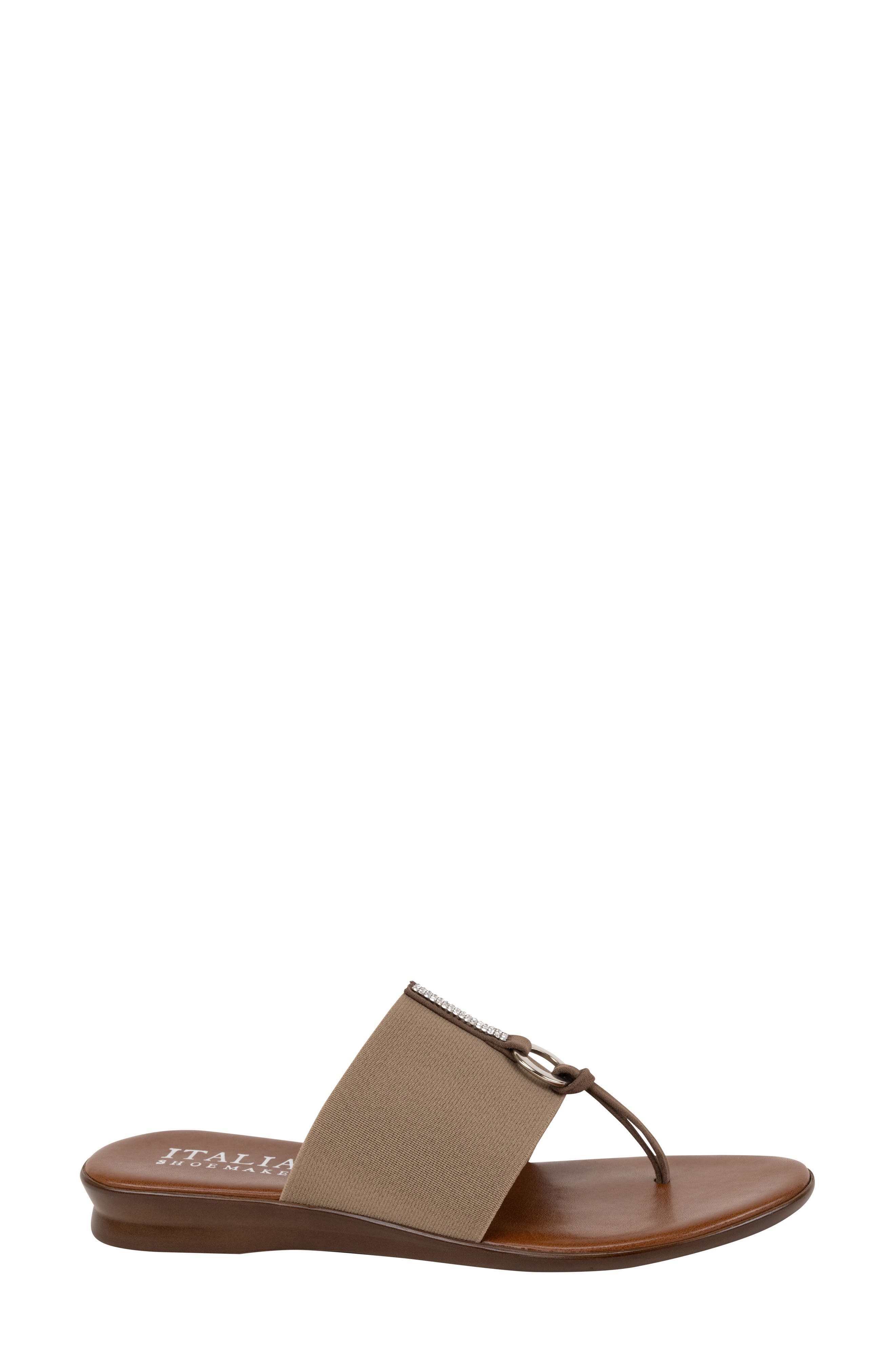 ITALIAN SHOEMAKERS Lillee Flip Flop, Alternate, color, Light Grey/Taupe