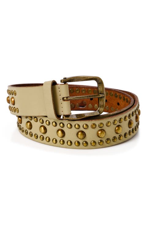 We the Free Sola Studded Leather Belt