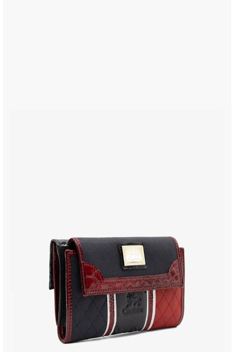 Prestige Wallet 202, Alternate, color, Navy / Red / White