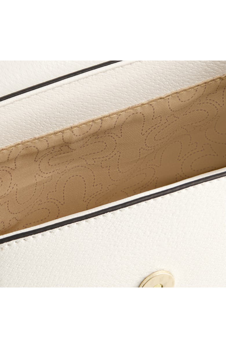 True Religion Mini Flap Crossbody, Alternate, color, White