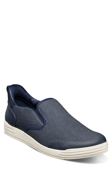 Men s Blue Slip On Sneakers Nordstrom Rack