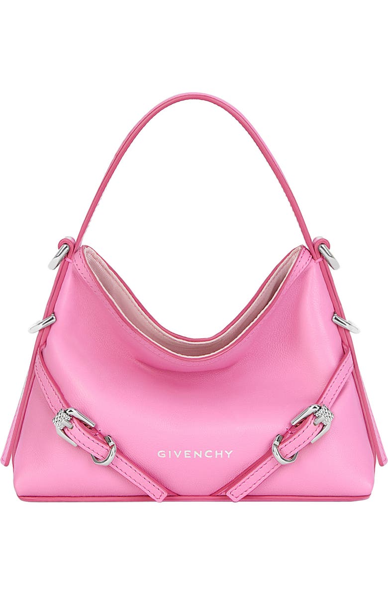 Givenchy Nano Voyou Leather Crossbody Bag, Main, color,