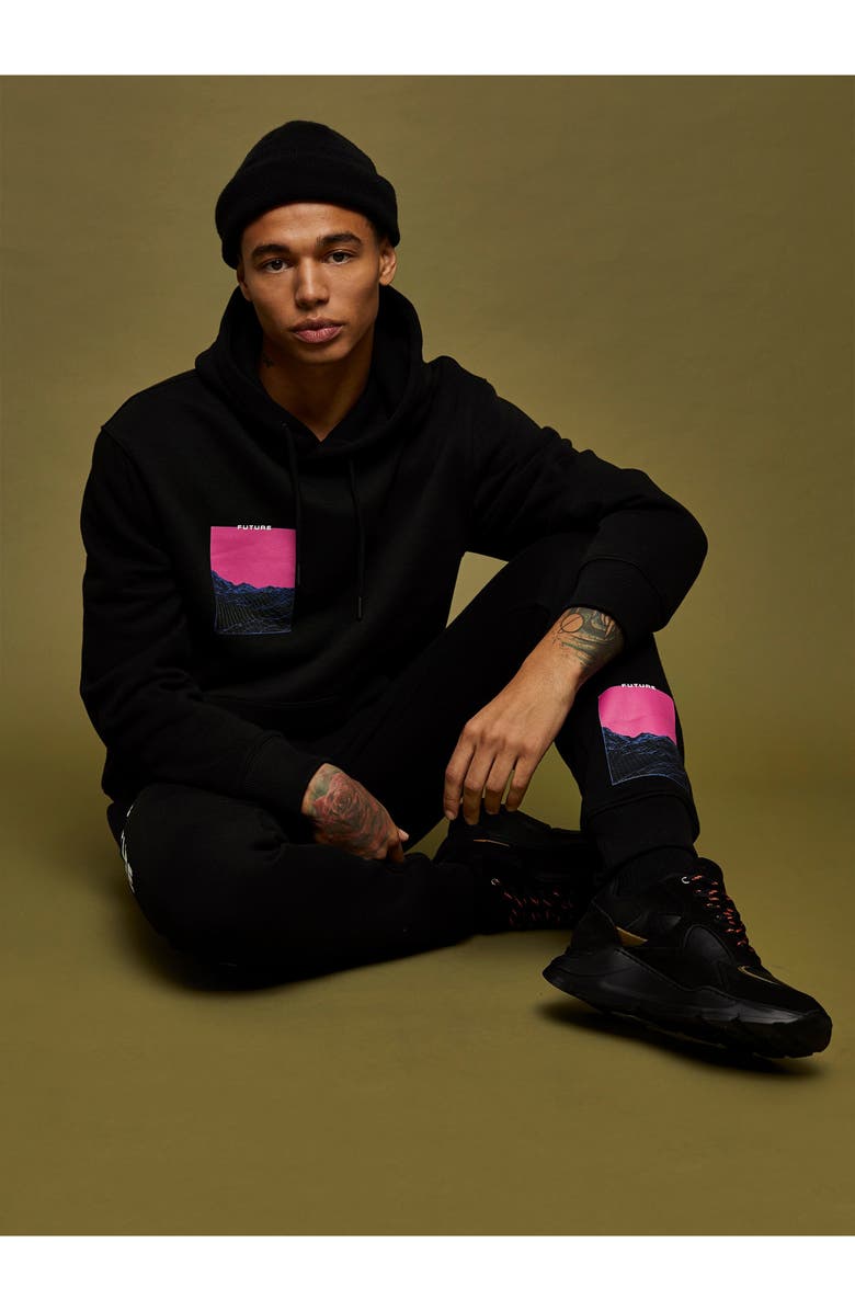 Topman Future Pop Print Joggers, Alternate, color, 