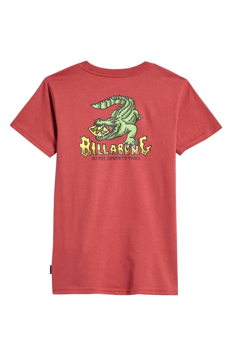 Billabong Kids' Croc Graphic T-Shirt, Alternate, color,