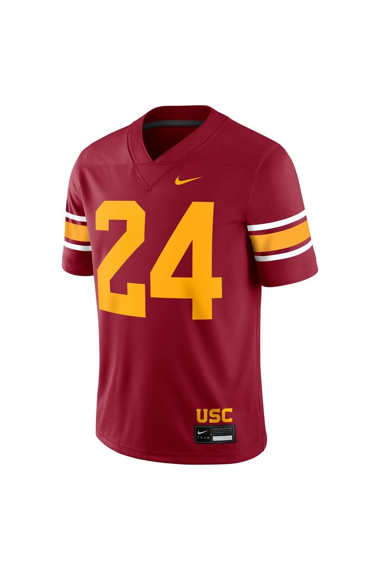 Men's Nike #24 Cardinal USC Trojans Alternate Game Jersey, Alternate, color, Cardinal