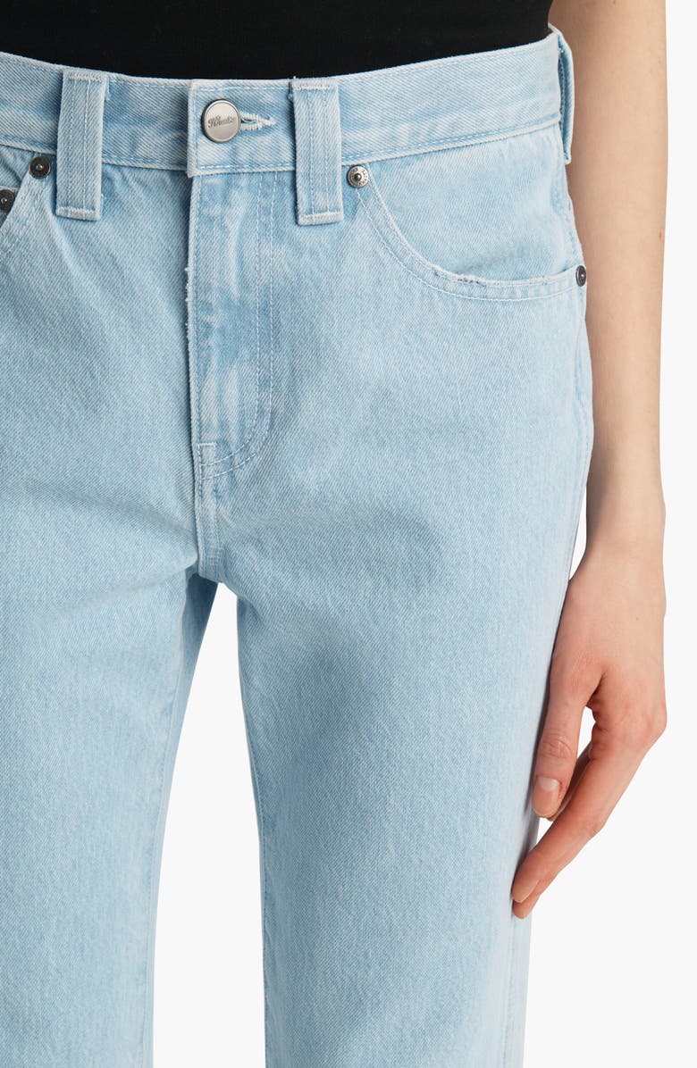 Khaite Farley Straight Leg Jeans, Alternate, color, Seneca